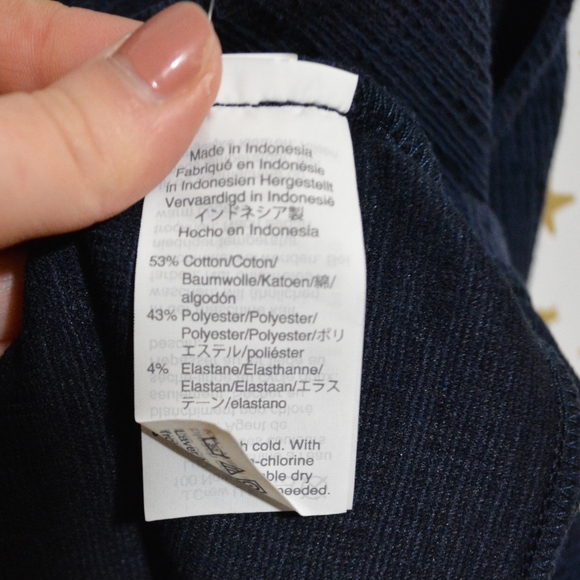 New! Madewell Navy Blue Apron Tank Top XS - Picture 7 of 7